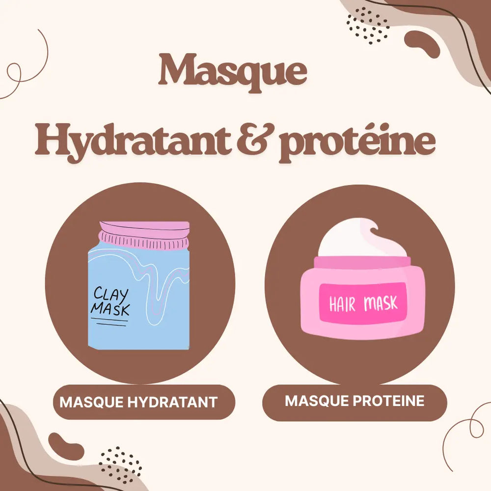 Masque hydratant vs masque protéine 