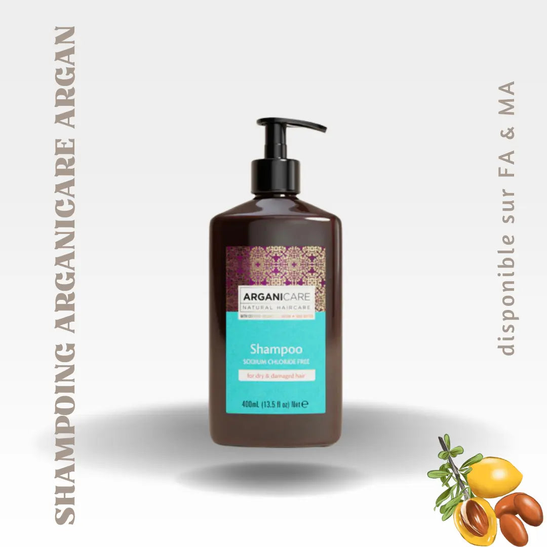 Shampoing hydratant Argan Arganicare - FA&MA