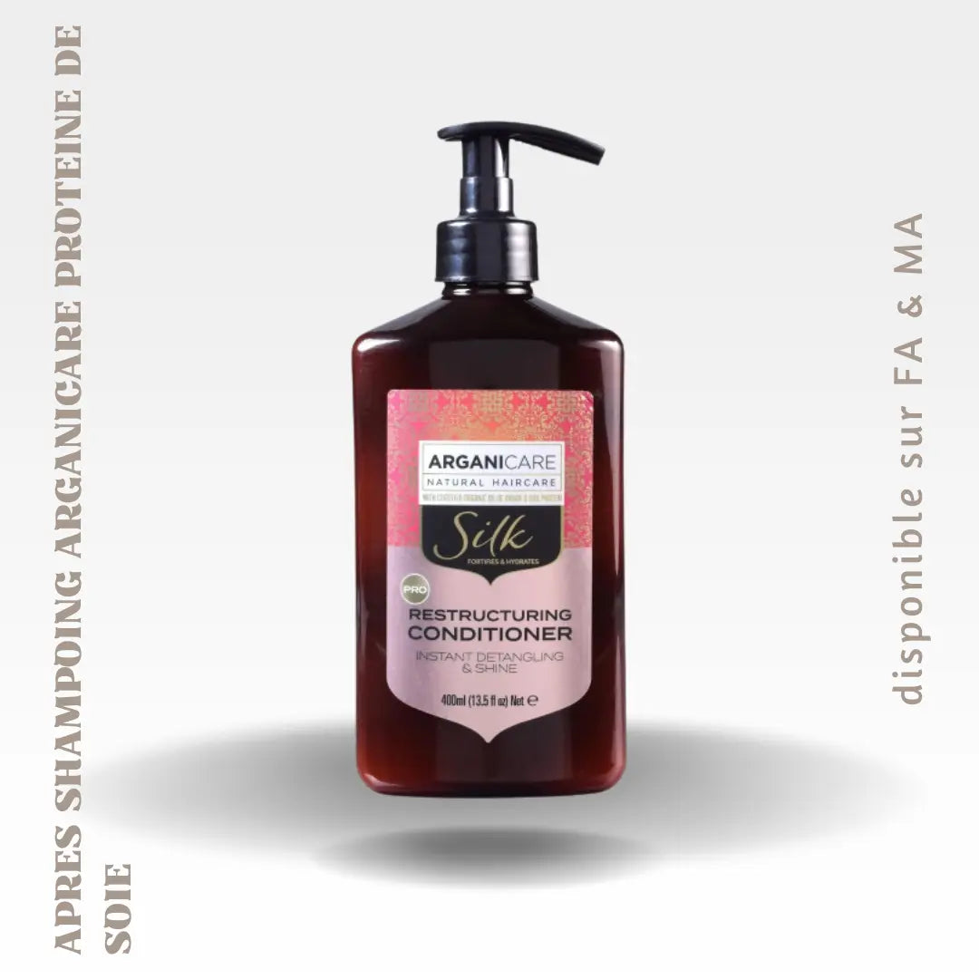 Apres shampoing proteine de soie