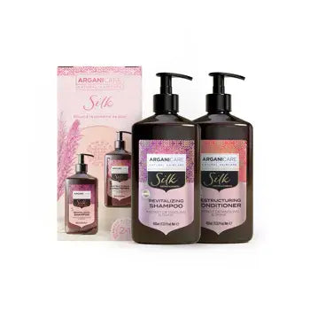 Duo  hydratant protéine de soie - Arganicare - FA&MA