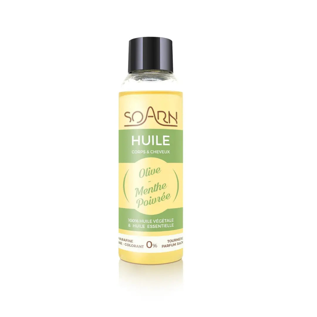 Huile olive menthe poivrée Soarn