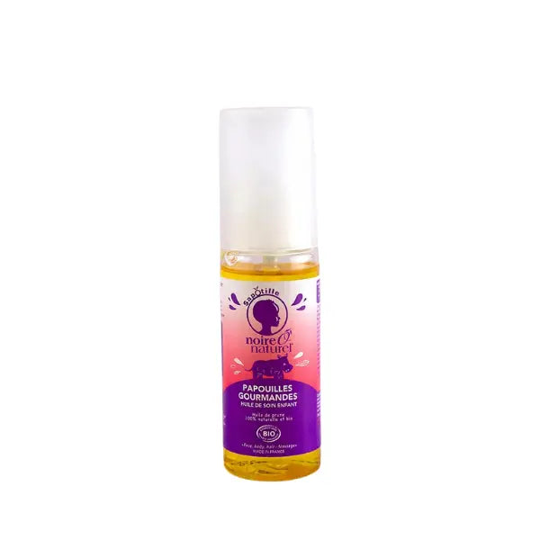 Huile multi soins BIO enfant 100% naturelle PAPOUILLES GOURMANDES - FA&MA