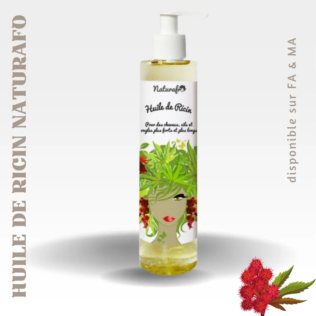Naturafro huile de ricin