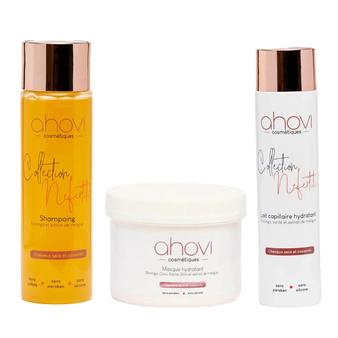 Pack cheveux secs & cassants - Ahovi cosmetiques
